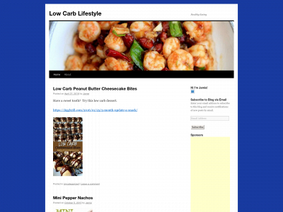 lowcarbskinny.com snapshot