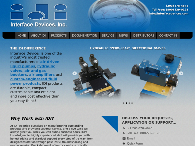interfacedevices.com snapshot