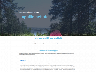 lastenkamari.fi snapshot