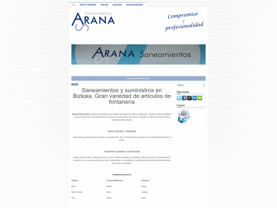 saneamientosarana.com snapshot
