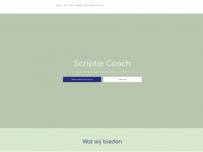 scriptie-coach.com snapshot