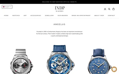 angelus-watches.se snapshot
