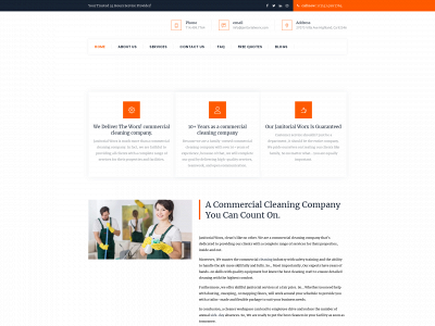 janitorialworx.com snapshot