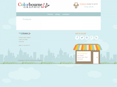 colorbourne.com snapshot
