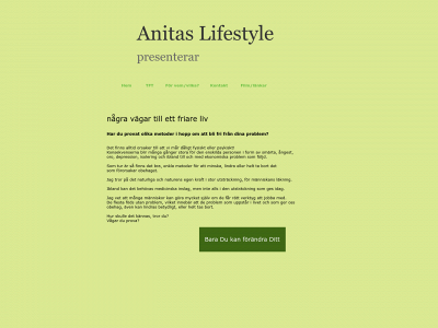 anitaslifestyle.se snapshot