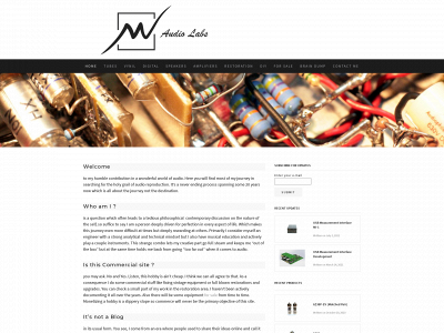 mvaudiolabs.com snapshot