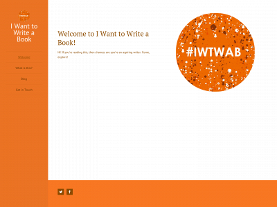 iwanttowriteabook.co.uk snapshot