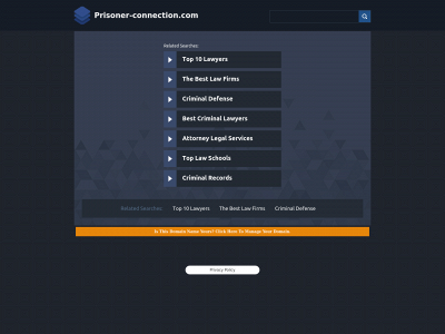 prisoner-connection.com snapshot