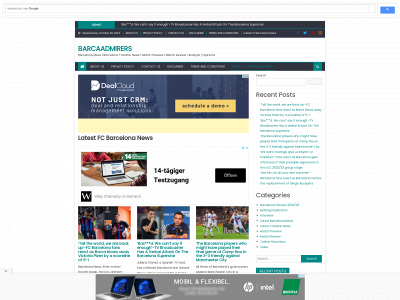 barcaadmirers.com snapshot