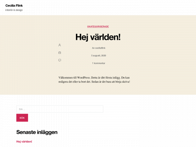 ceciliaflink.se snapshot