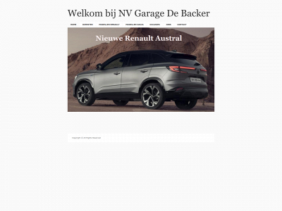 garagedebackernv.be snapshot