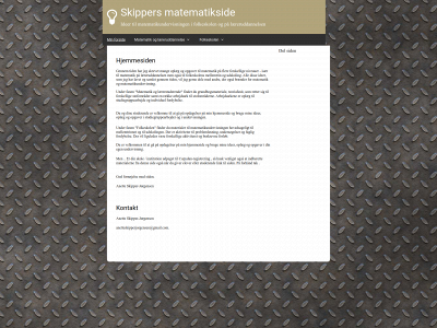 matsiden.dk snapshot