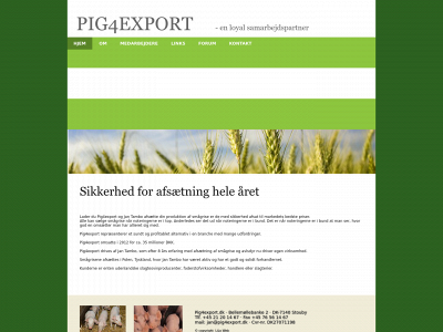 pig4export.dk snapshot