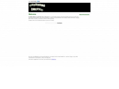 scrabblewinner.com snapshot