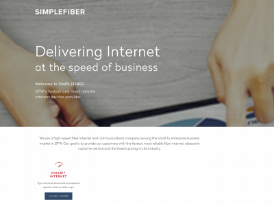 simplefiber.com snapshot