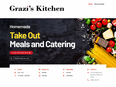graziskitchen.com snapshot
