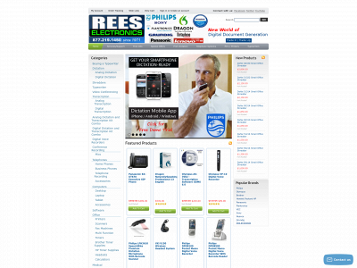 reeselectronics.com snapshot