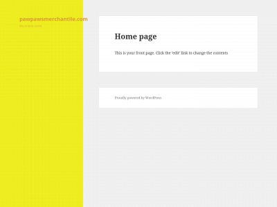 pawpawsmerchantile.com snapshot