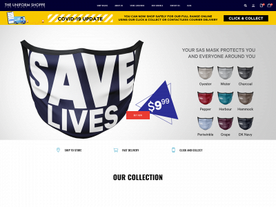 theuniformshop.co.nz snapshot