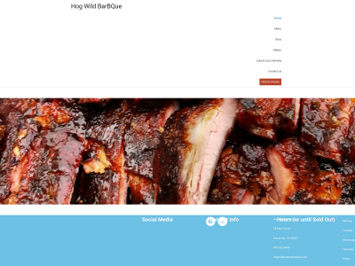 hogwildbarbque.com snapshot