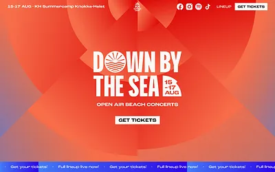 downbythesea.be snapshot