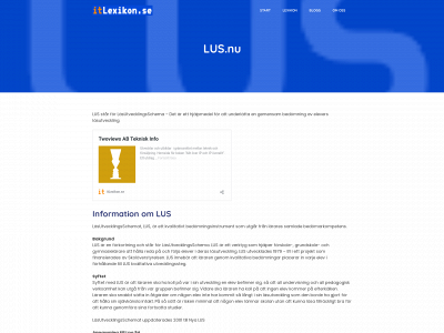 lus.nu snapshot
