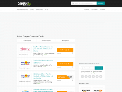 www.couponnx.in snapshot