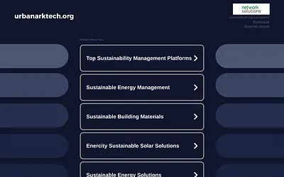 urbanarktech.org snapshot