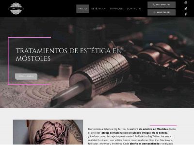 esteticamgtattoo.com snapshot