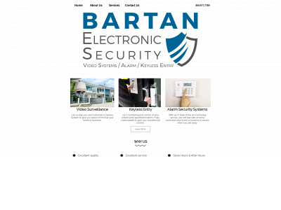 bartansecurity.com snapshot