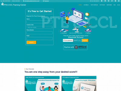 pteandcclcentre.com snapshot