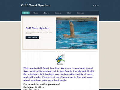 gulfcoastsynchro.org snapshot