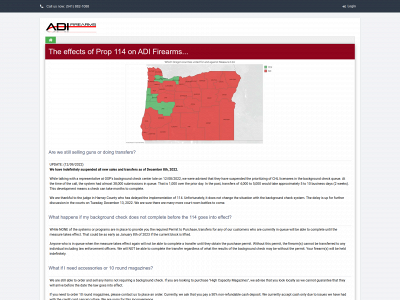 adifirearms.com snapshot
