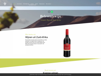 beleveniswijn.nl snapshot