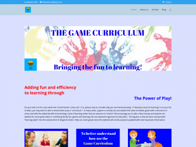 gamecurriculum.com snapshot