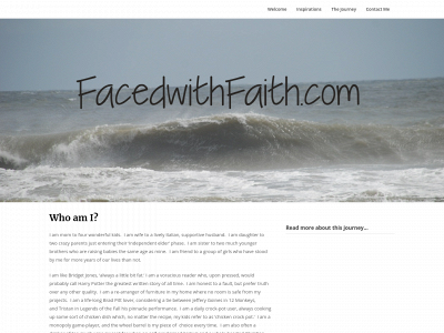 facedwithfaith.com snapshot