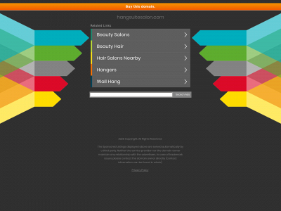 hangsuitesalon.com snapshot