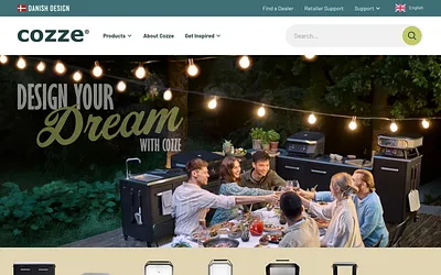 cozzebbq.dk snapshot