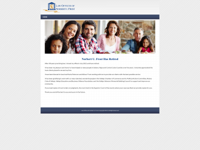 nfrostlaw.com snapshot
