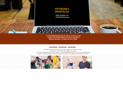 affordablewebsites.biz snapshot