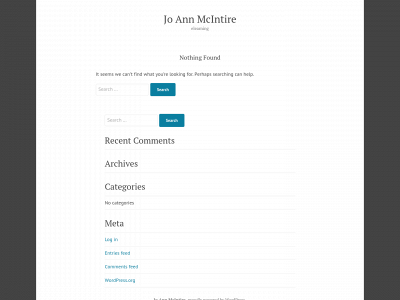 joannmcintire.com snapshot