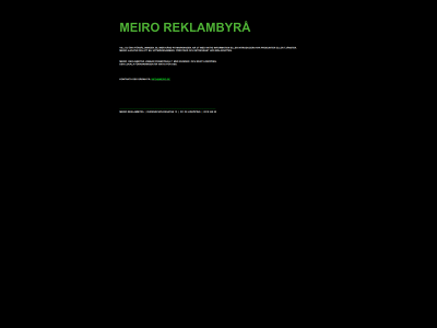 meiro.se snapshot