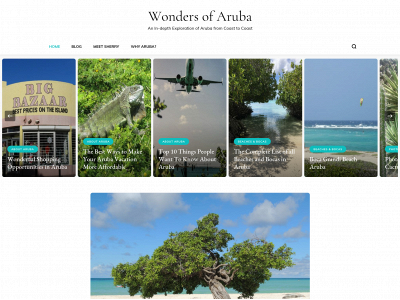 wondersofaruba.com snapshot