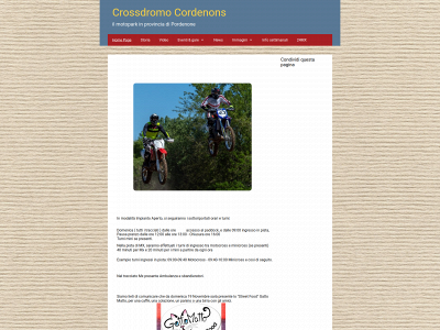 pistamotocrosscordenons.it snapshot