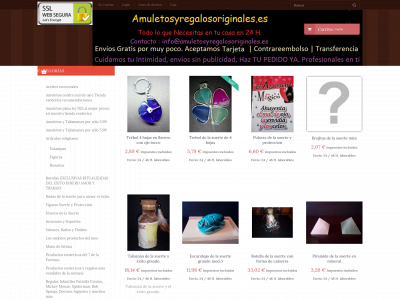 amuletosyregalosoriginales.es snapshot