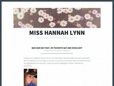 misshannahlynn.com snapshot