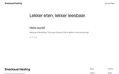 snacksualhealing.nl snapshot