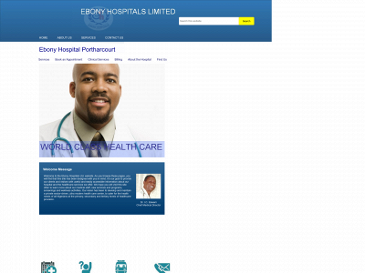 ebonyhospitalsltd.com snapshot