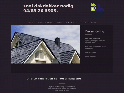 snel-dakdekkernodig.be snapshot