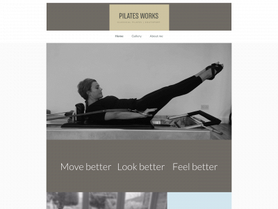 pilatesworks.uk.com snapshot